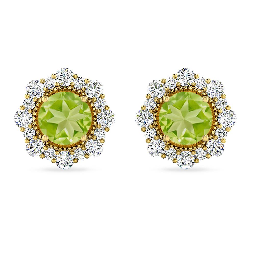 Yellow Gold - Peridot