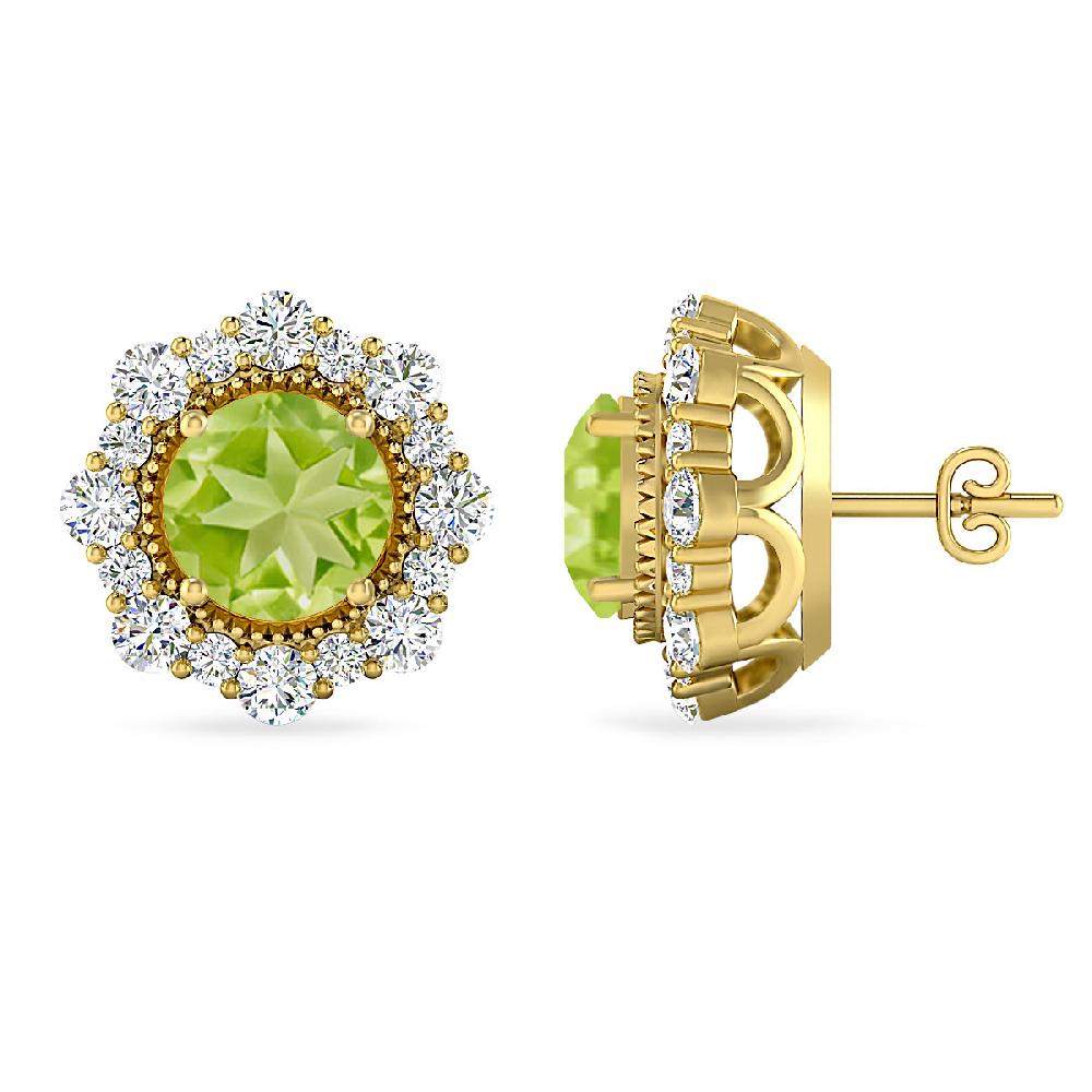 Yellow Gold - Peridot