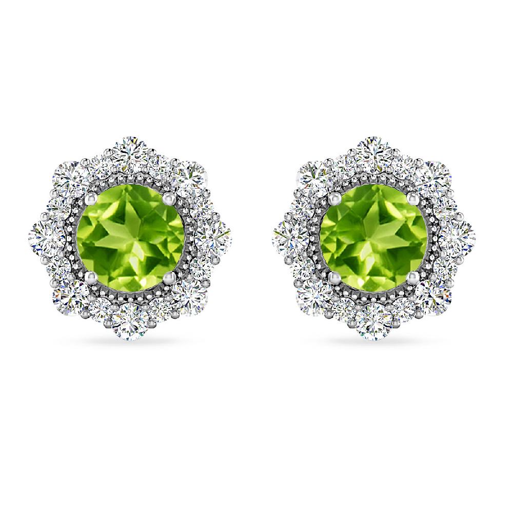 White Gold - Peridot