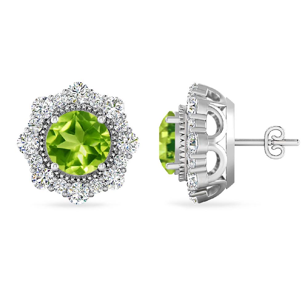 White Gold - Peridot