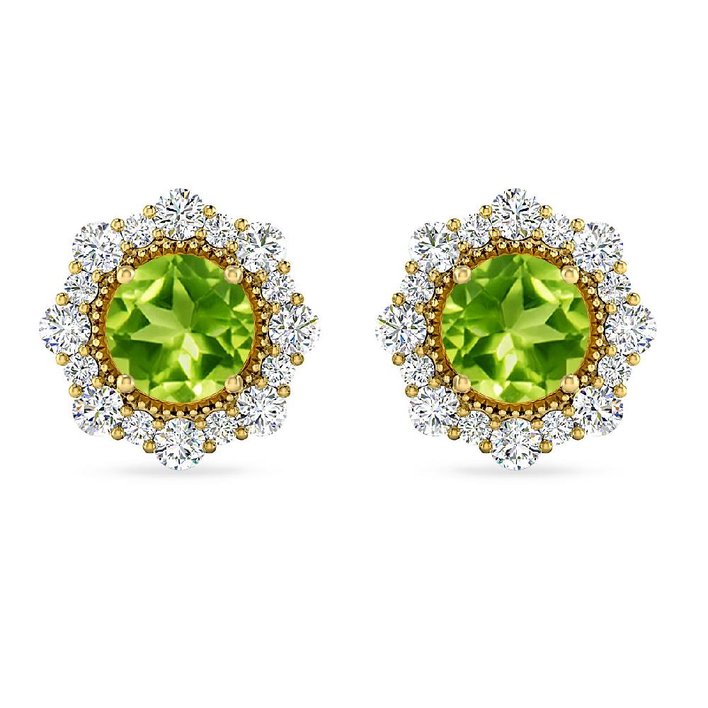 Yellow Gold - Peridot