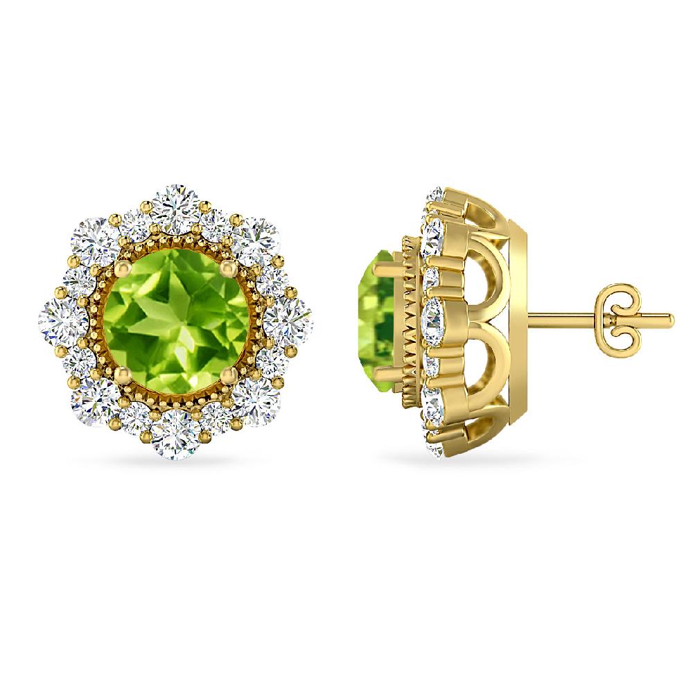 Yellow Gold - Peridot