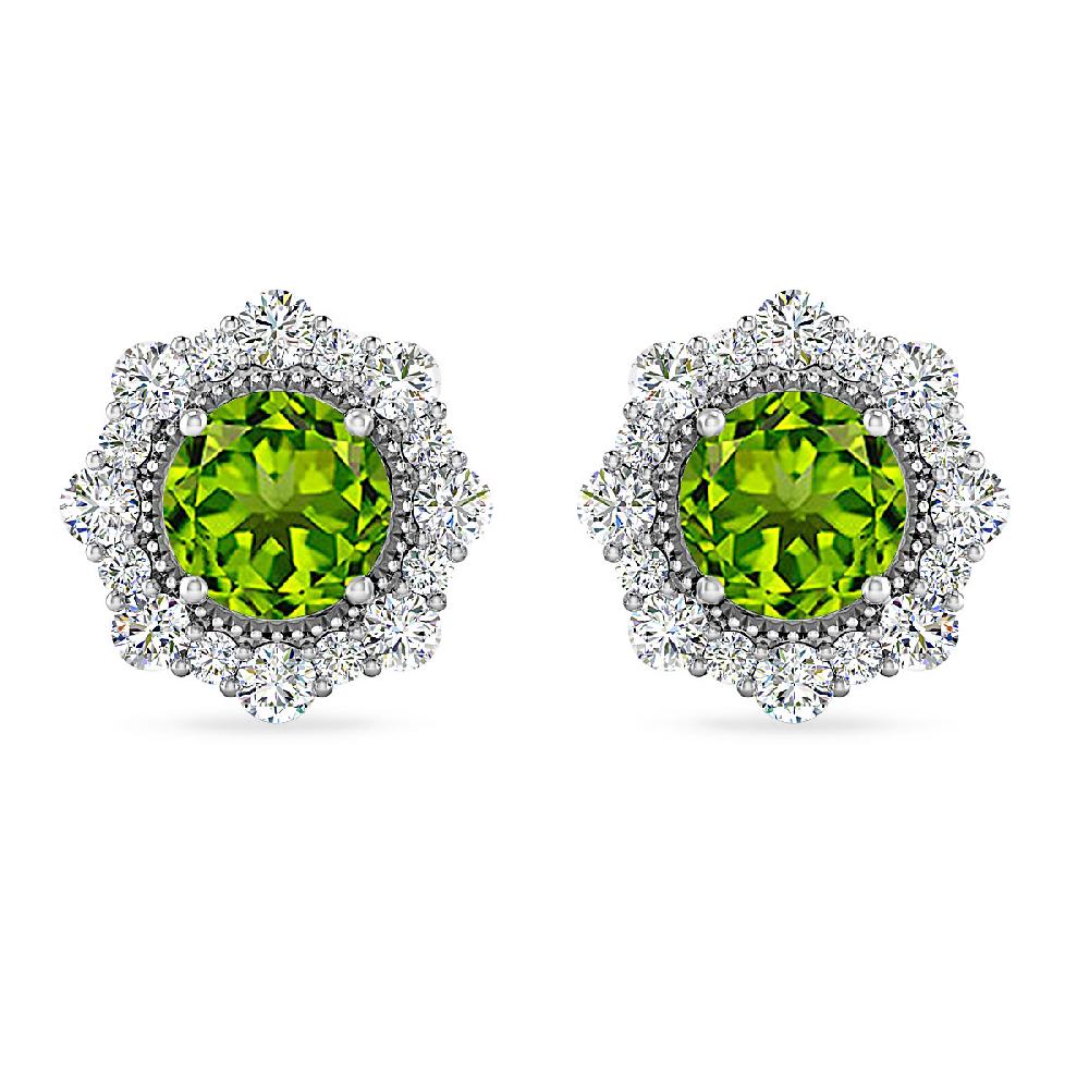 White Gold - Peridot