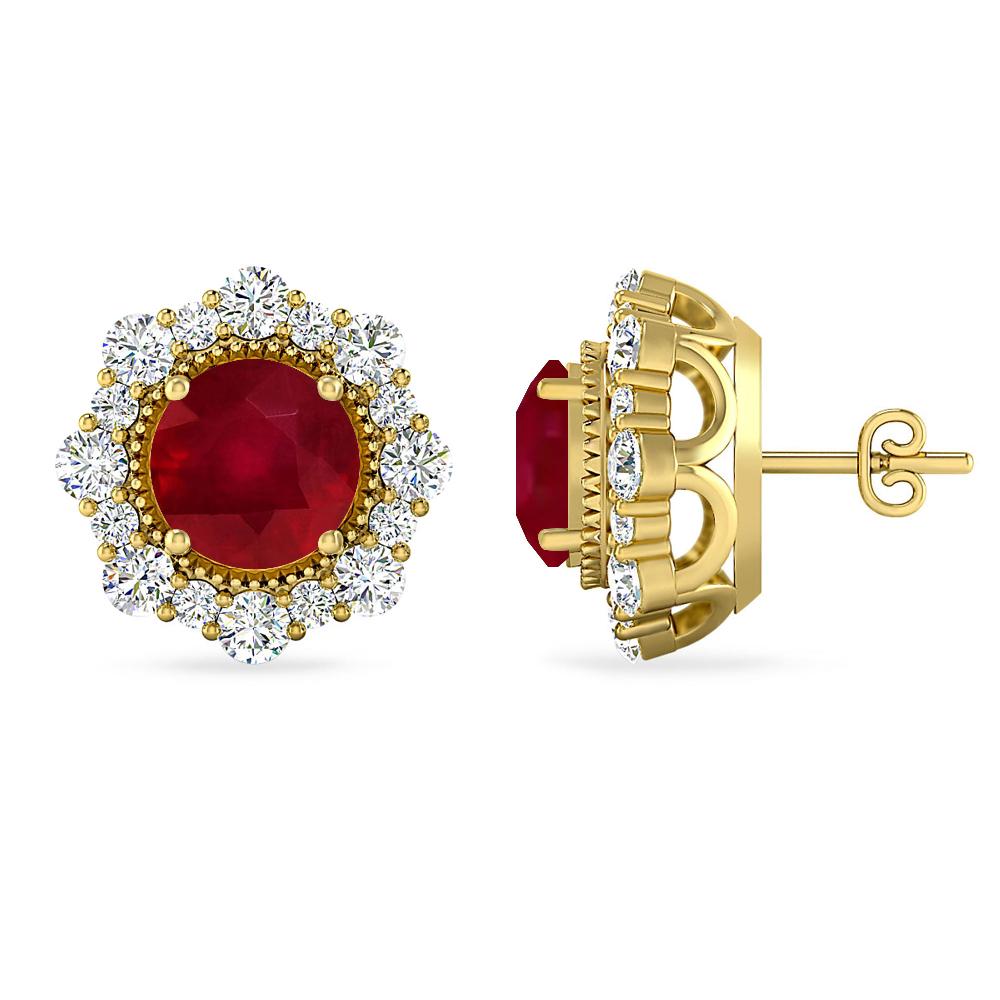 Yellow Gold - Ruby