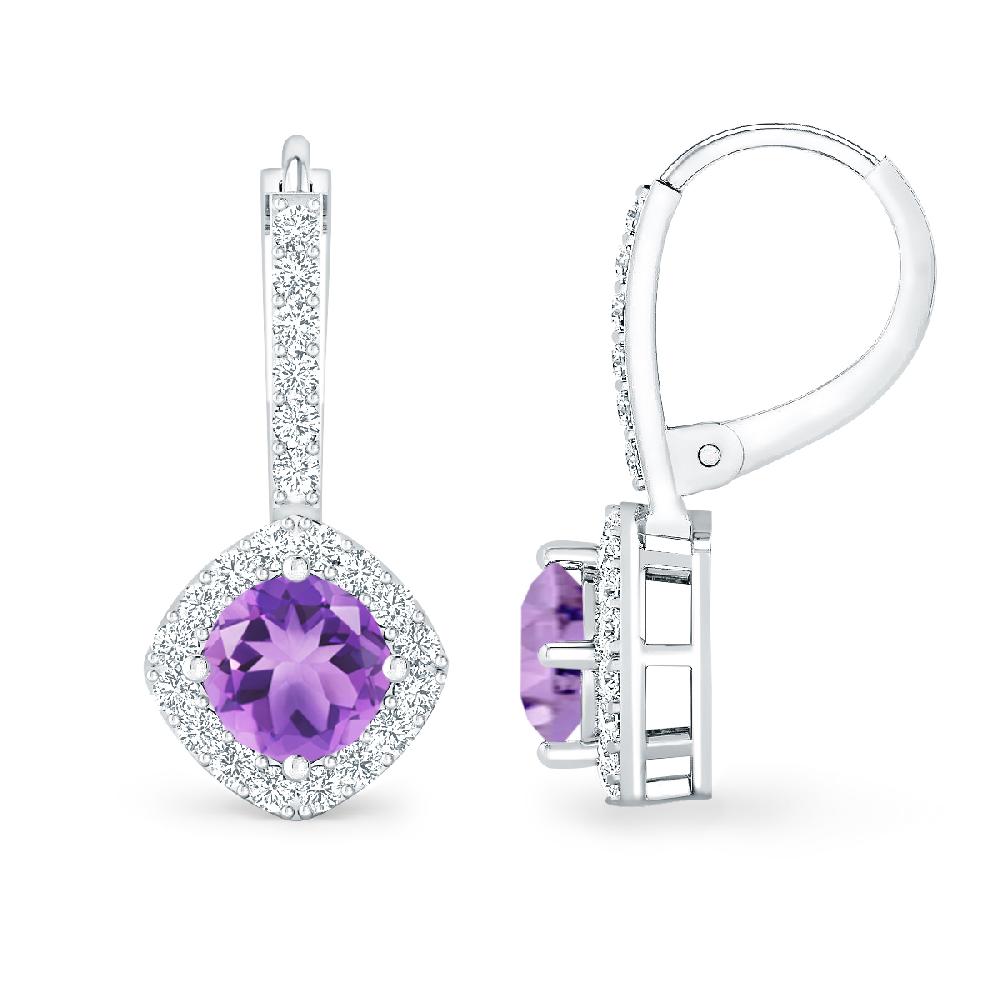 White Gold - Amethyst