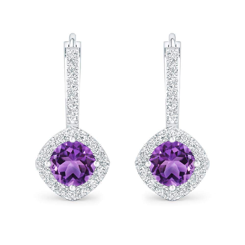 White Gold - Amethyst