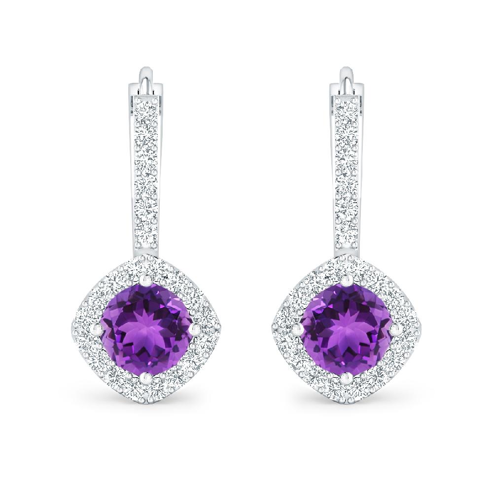 White Gold - Amethyst
