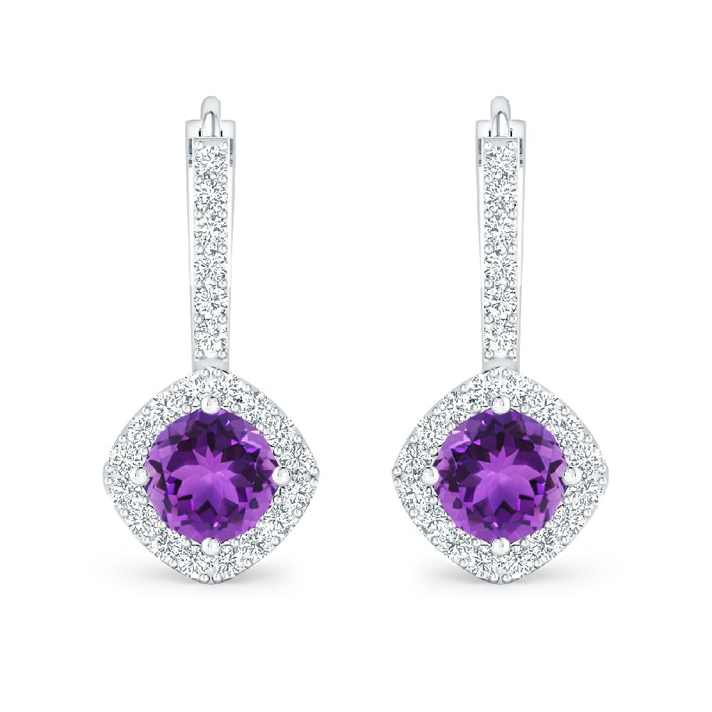 White Gold - Amethyst