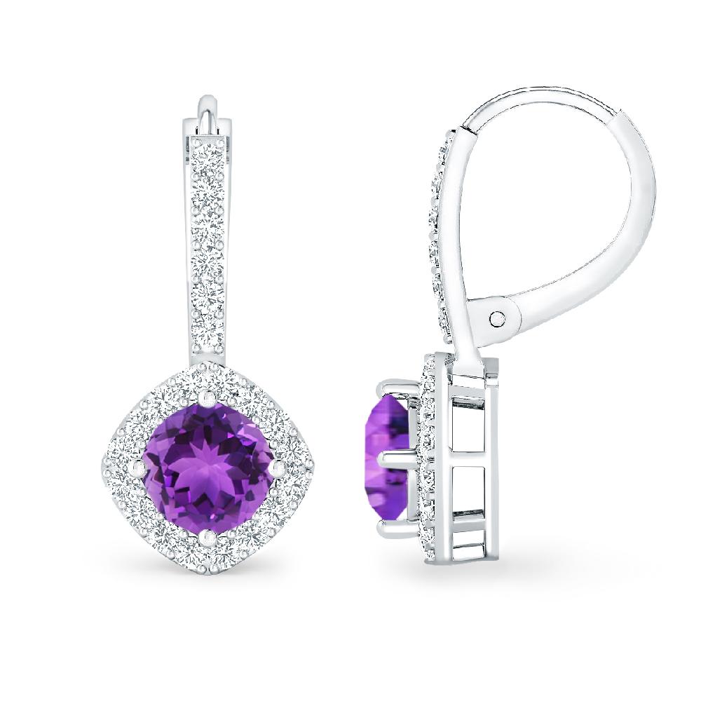 White Gold - Amethyst