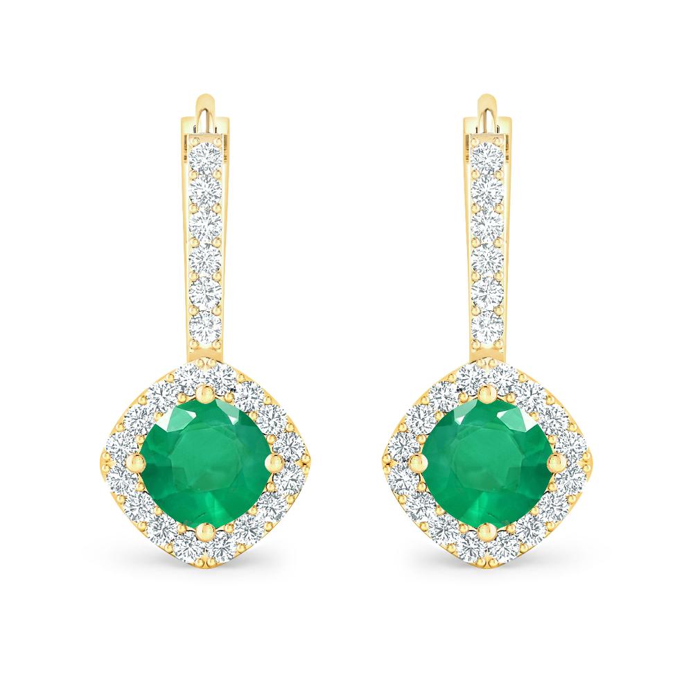 Yellow Gold - Emerald