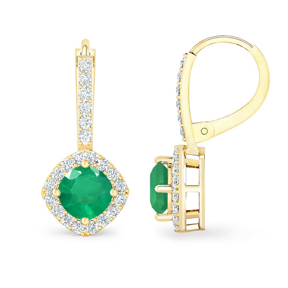 Yellow Gold - Emerald