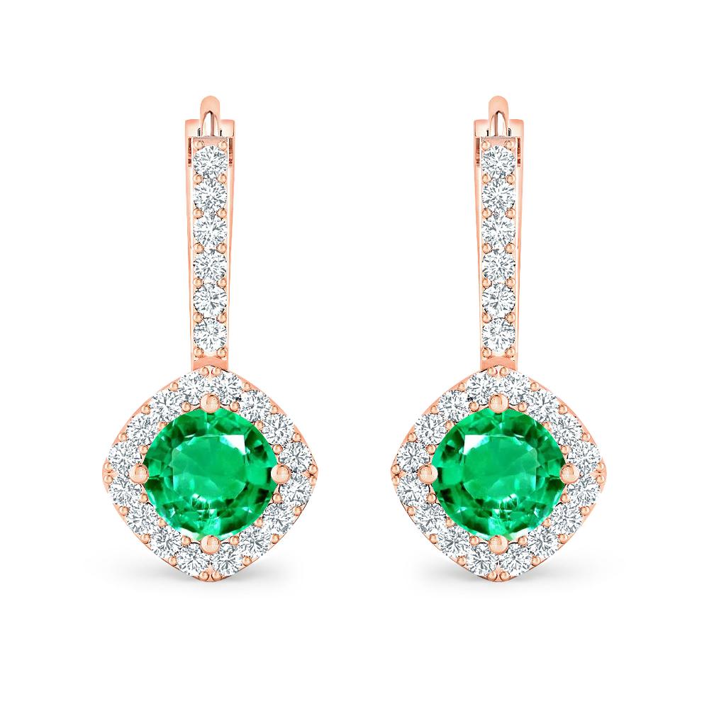 Rose Gold - Emerald