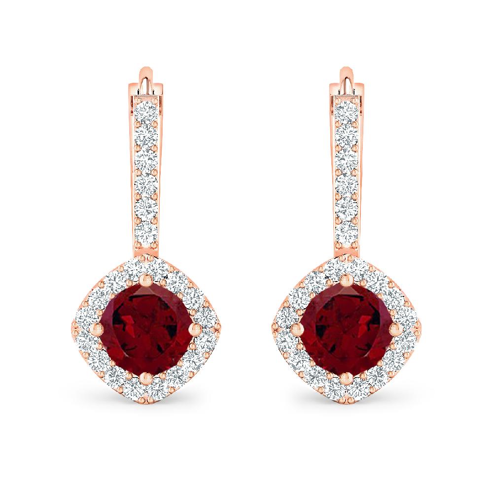 Rose Gold - Garnet