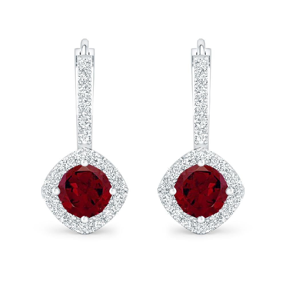 White Gold - Garnet