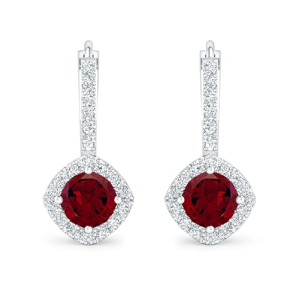 White Gold - Garnet