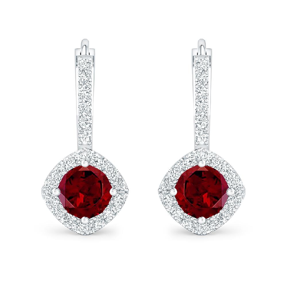 White Gold - Garnet