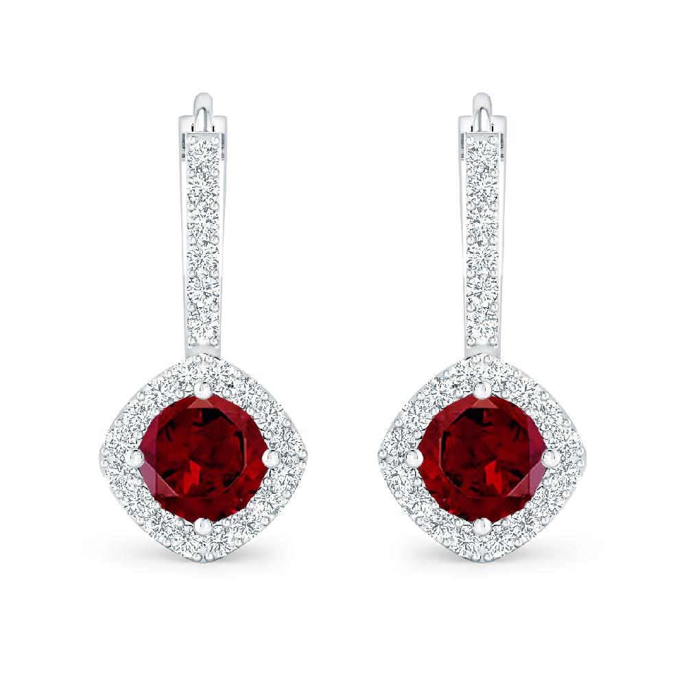 White Gold - Garnet