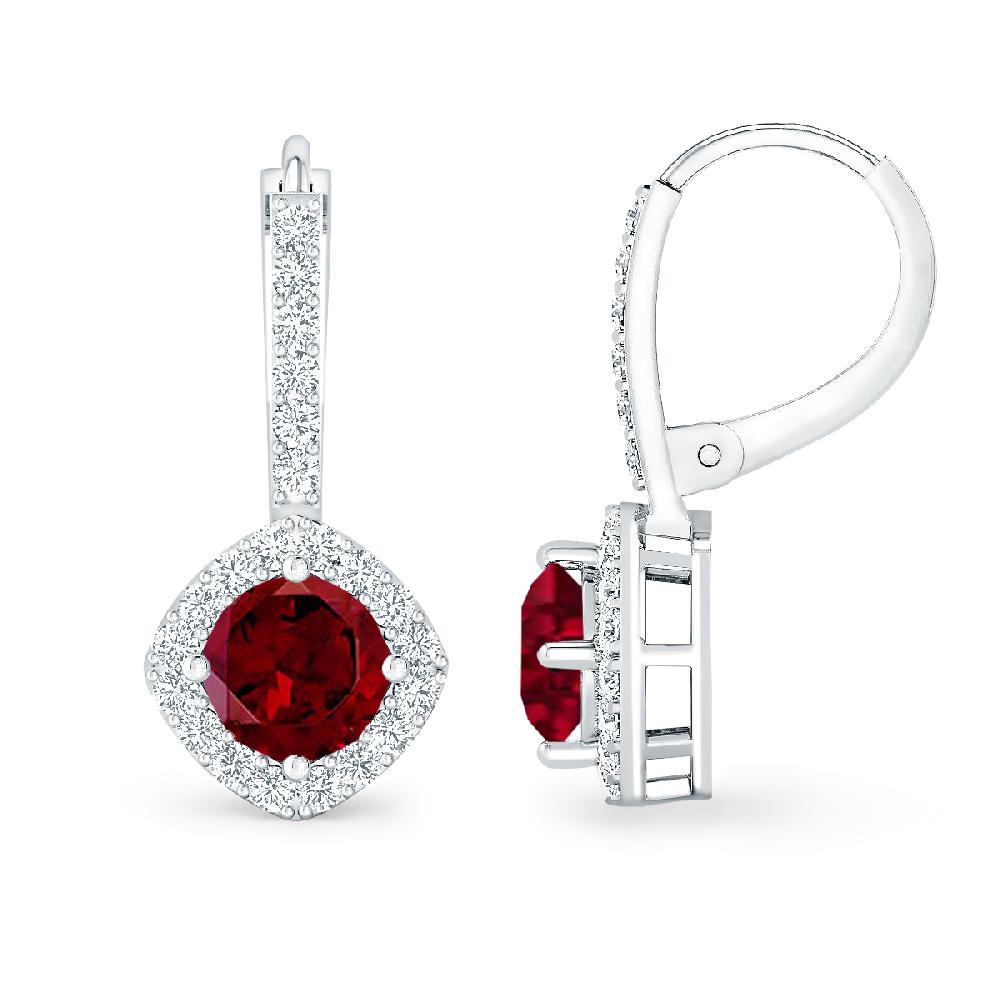 White Gold - Garnet