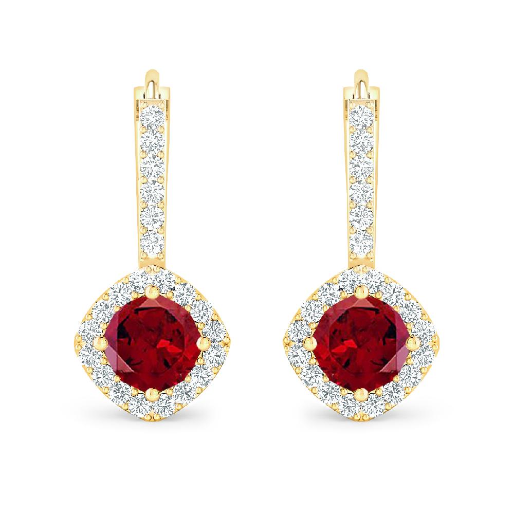Yellow Gold - Garnet