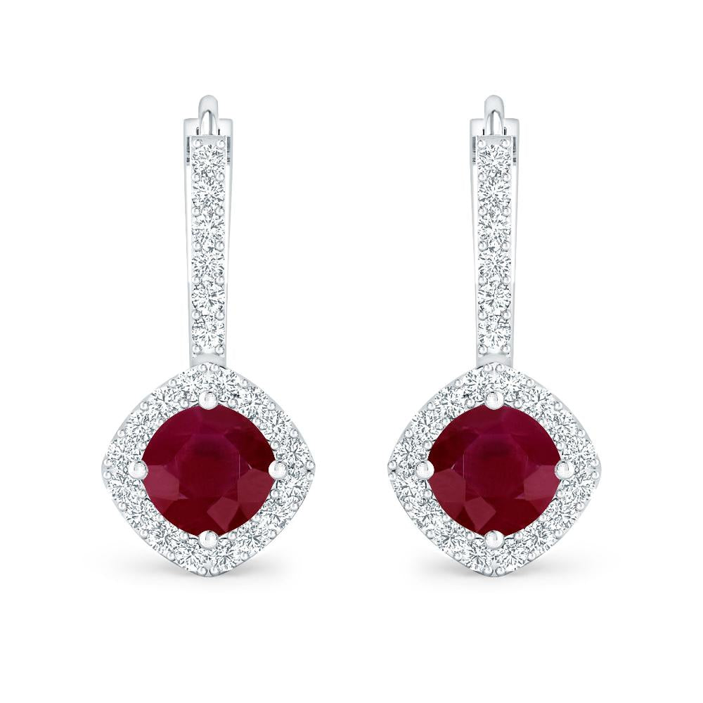 White Gold - Ruby
