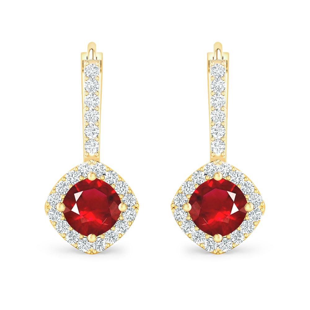 Yellow Gold - Ruby