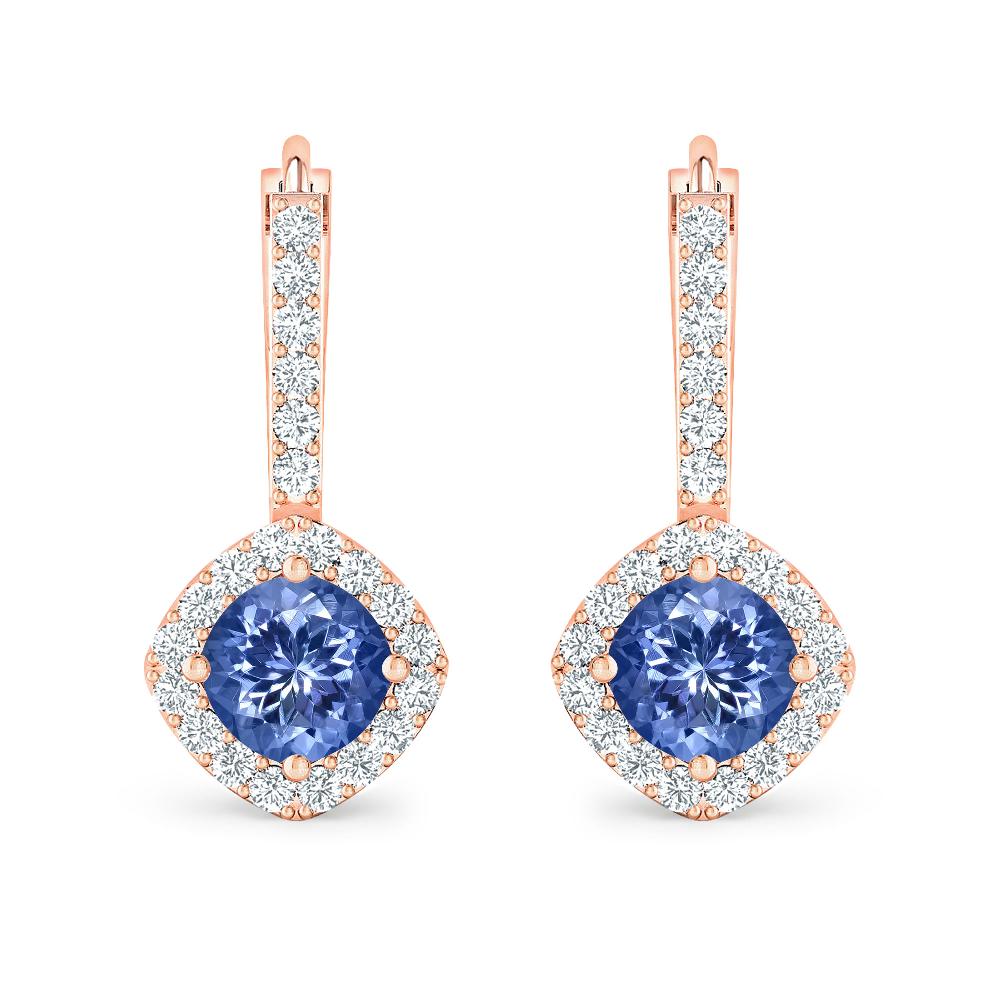 Rose Gold - Tanzanite