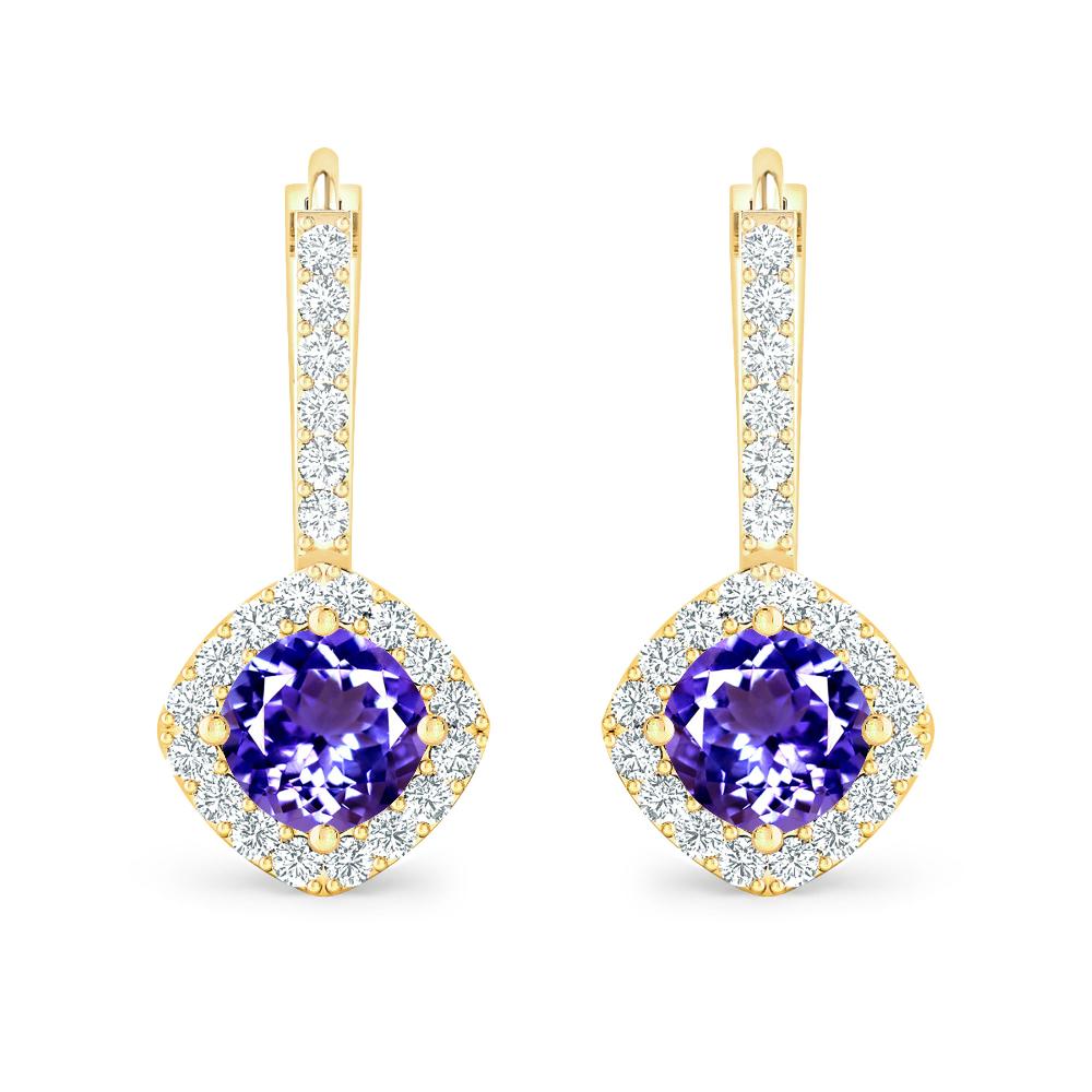 Yellow Gold - Tanzanite