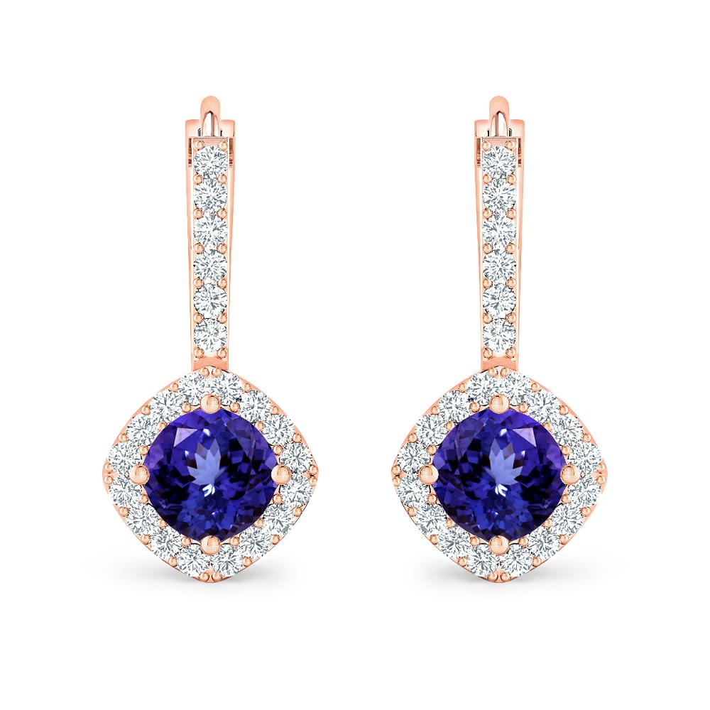 Rose Gold - Tanzanite