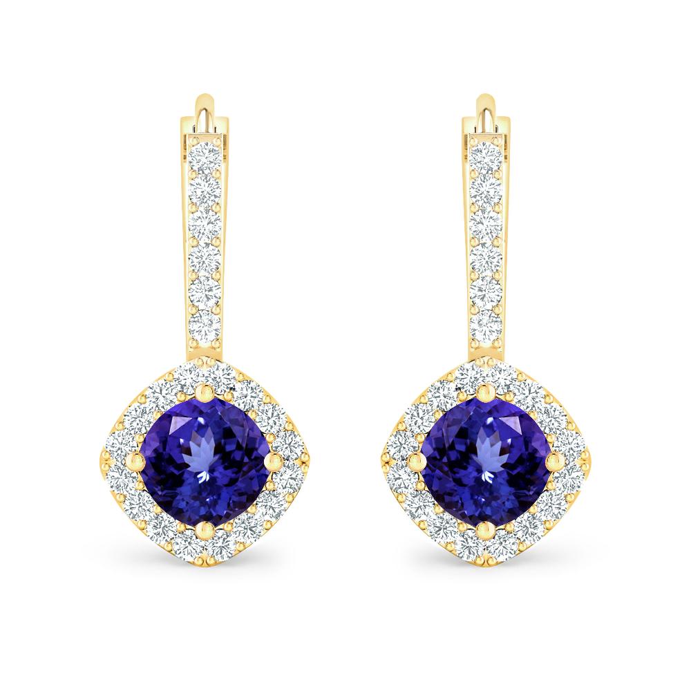 Yellow Gold - Tanzanite