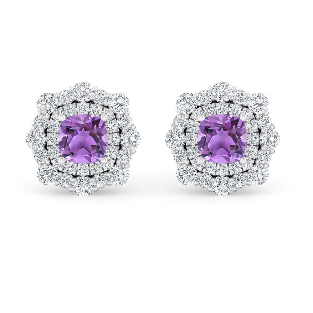 White Gold - Amethyst