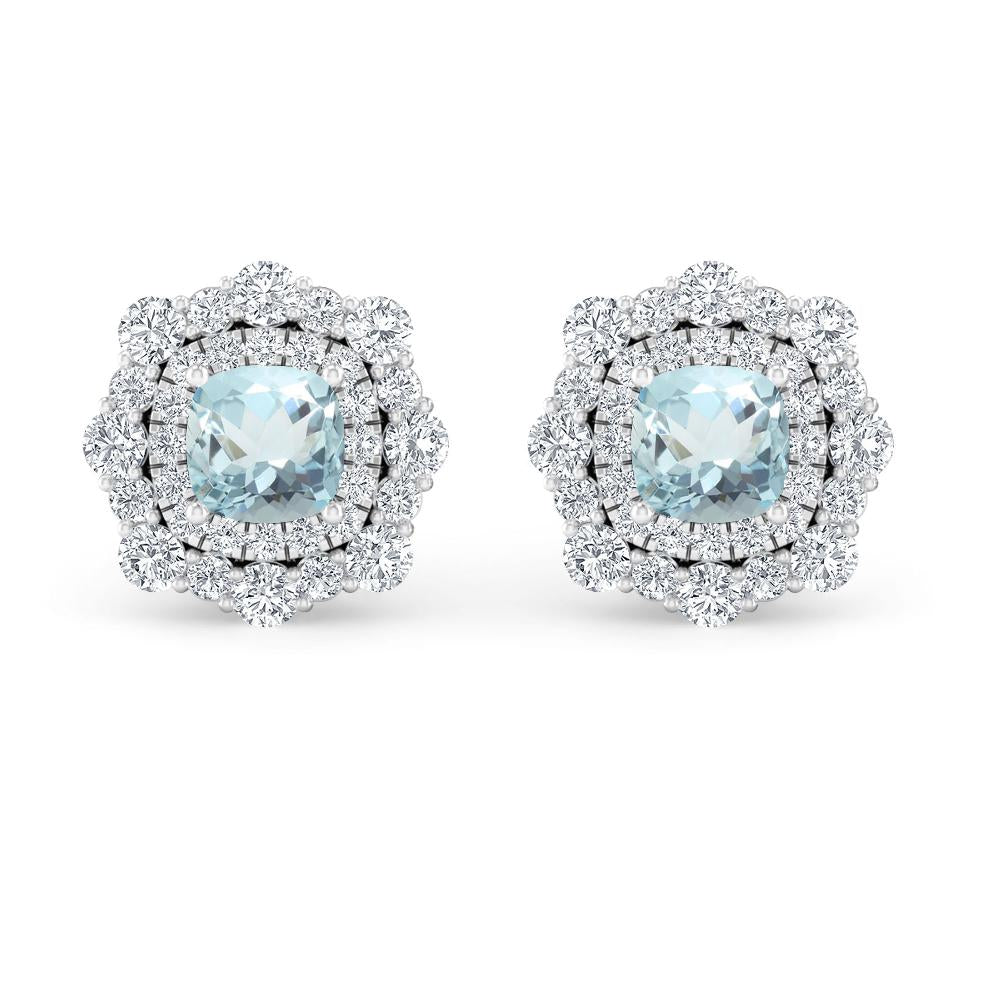 White Gold - Aquamarine