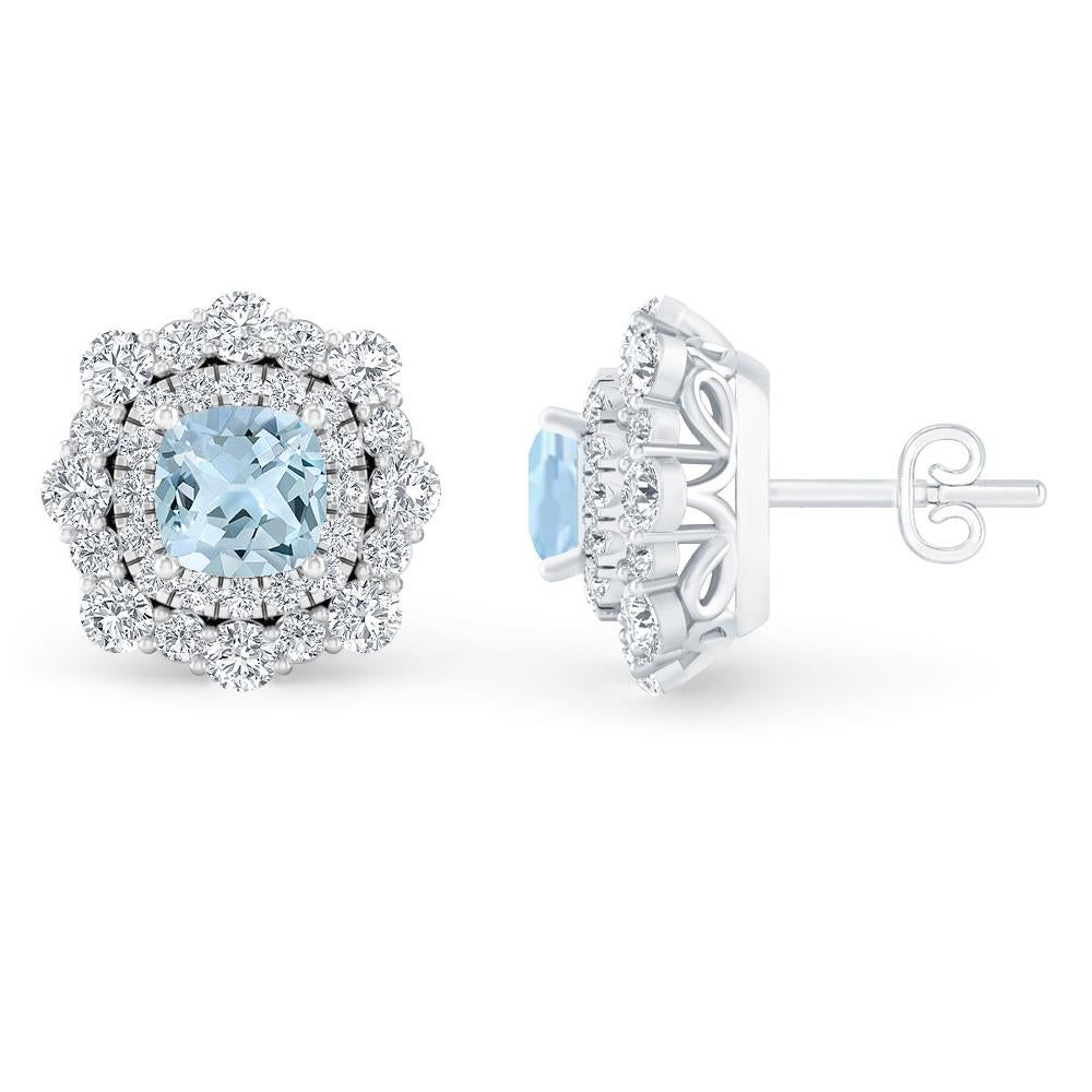 White Gold - Aquamarine