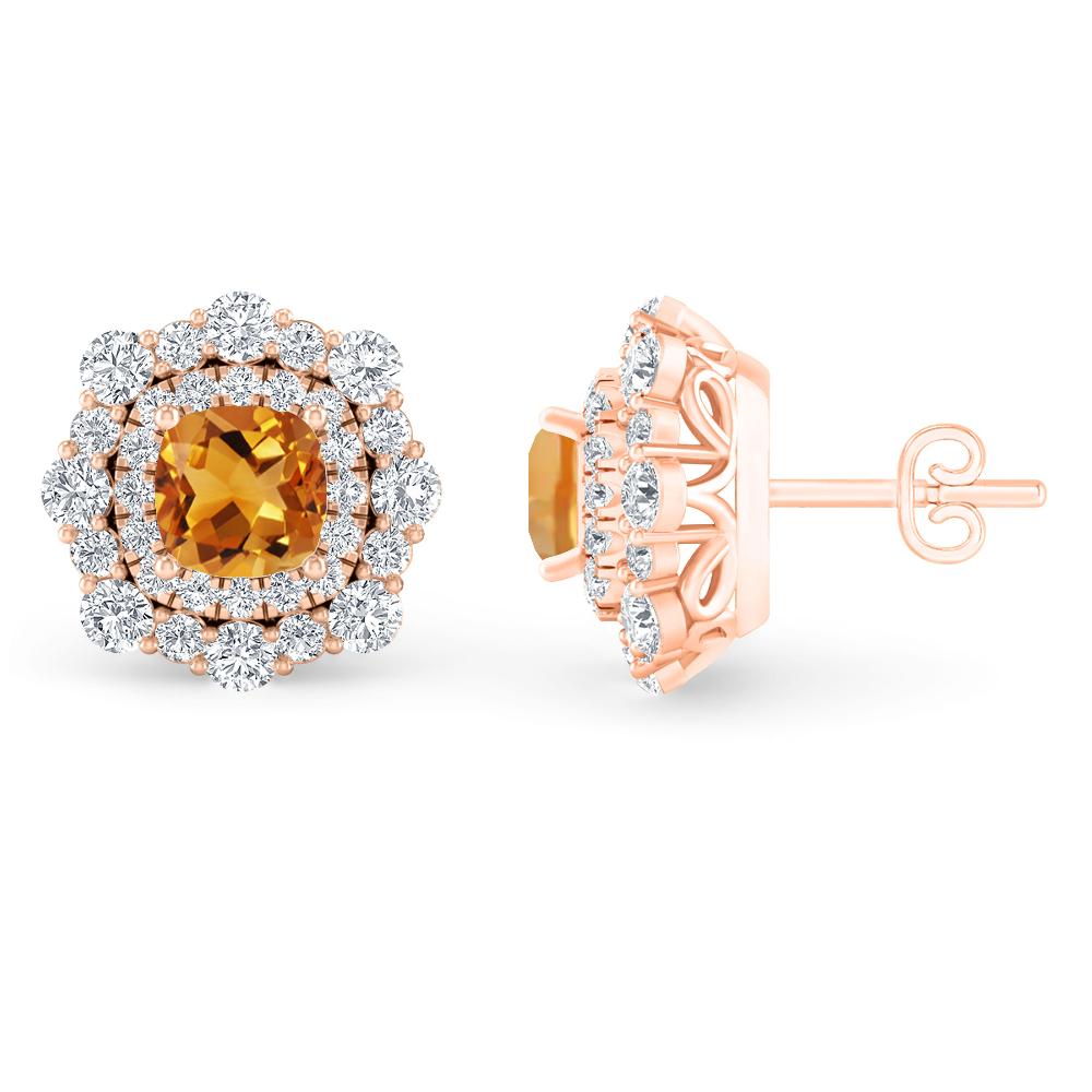 Rose Gold - Citrine