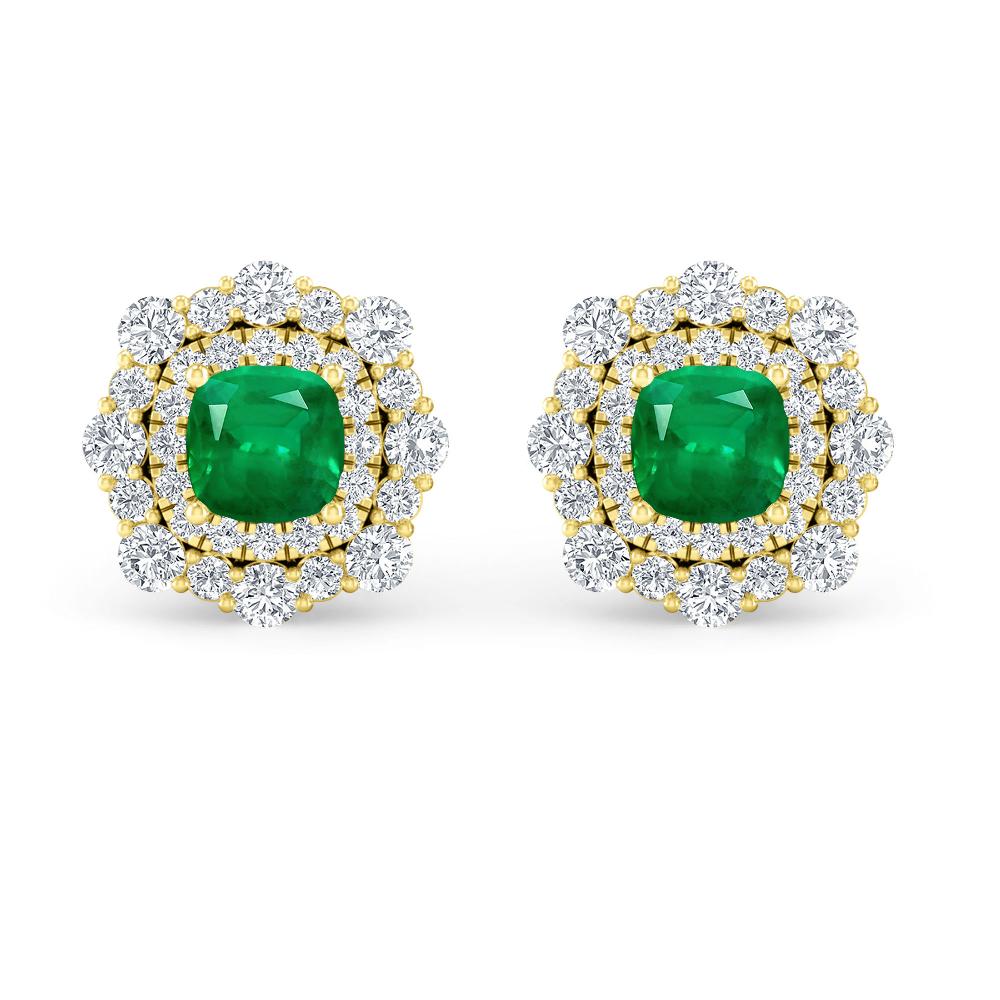 Yellow Gold - Emerald