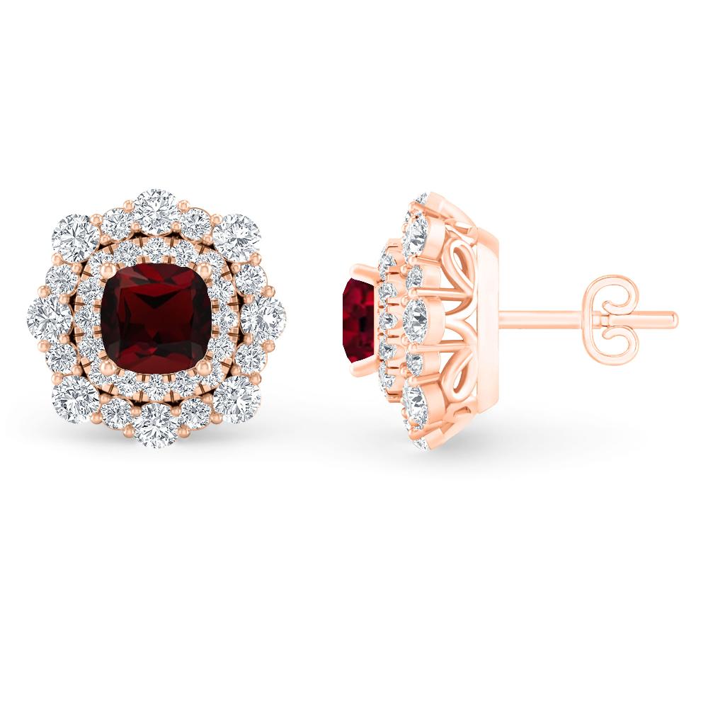 Rose Gold - Garnet