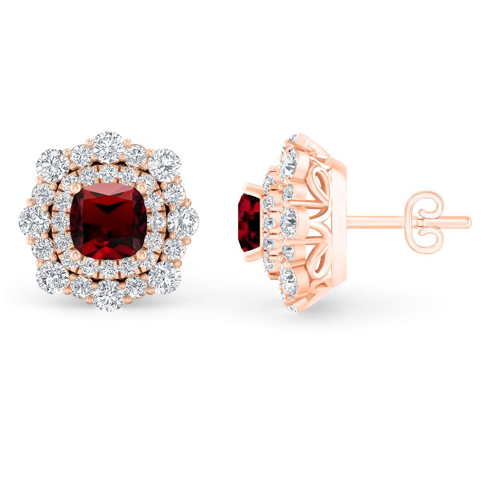 Rose Gold - Garnet