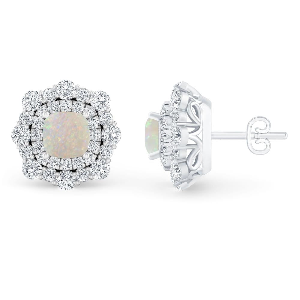 White Gold - Opal