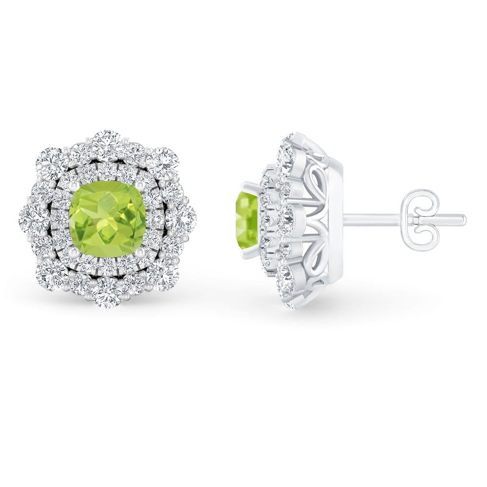White Gold - Peridot