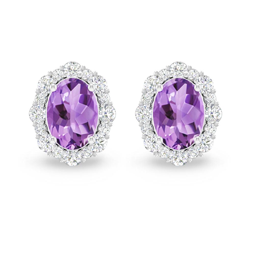 White Gold - Amethyst