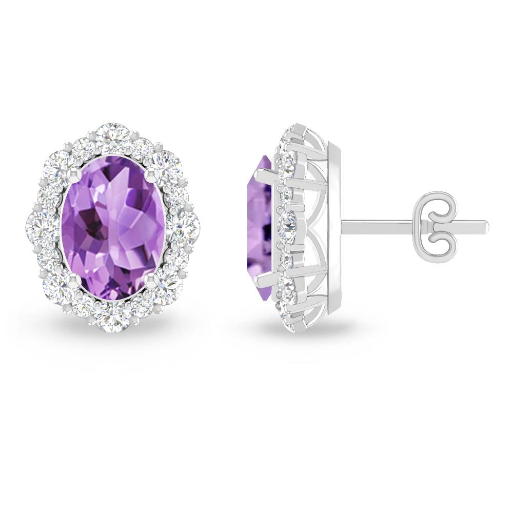 White Gold - Amethyst