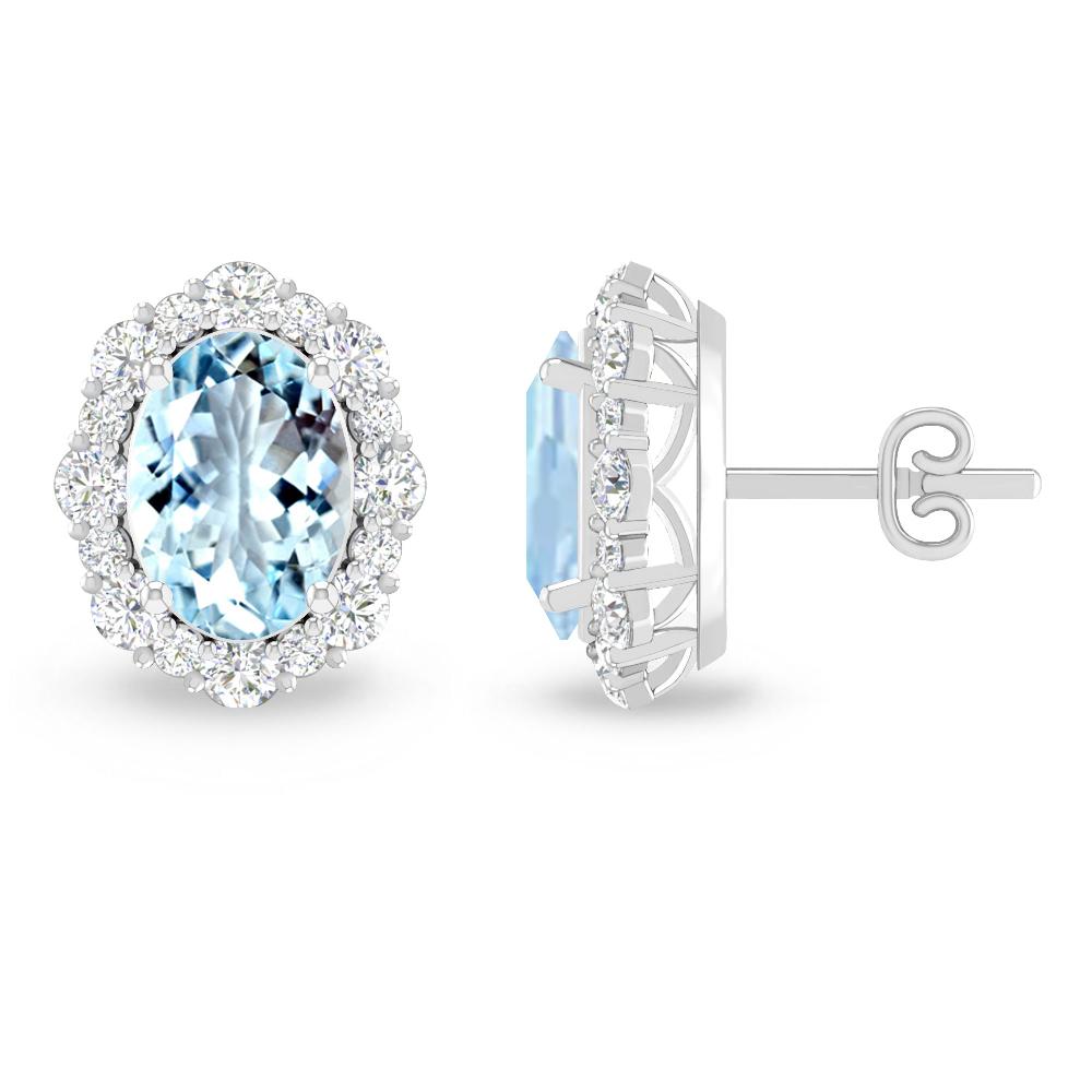 White Gold - Aquamarine
