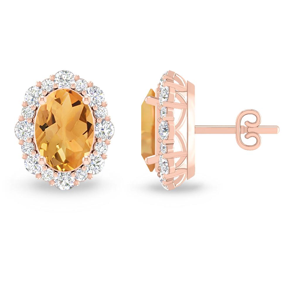 Rose Gold - Citrine