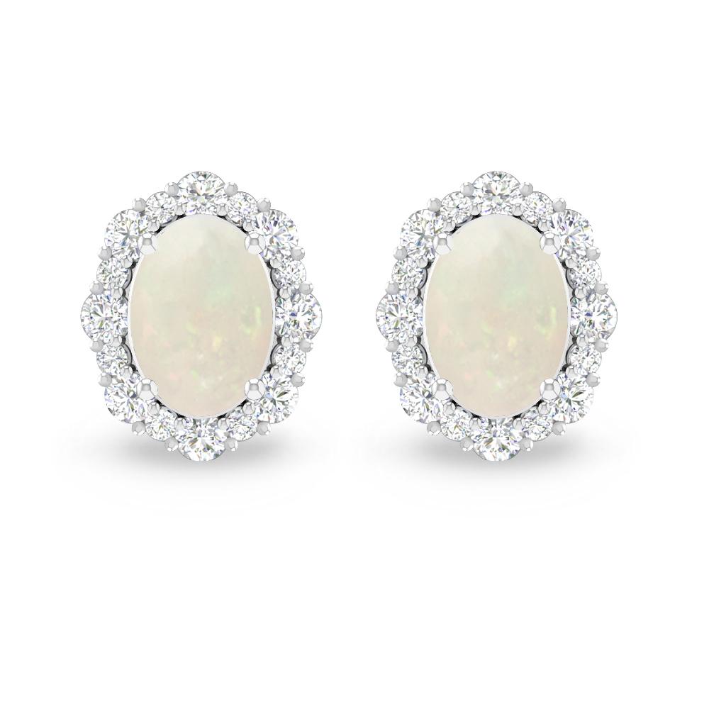 White Gold - Opal