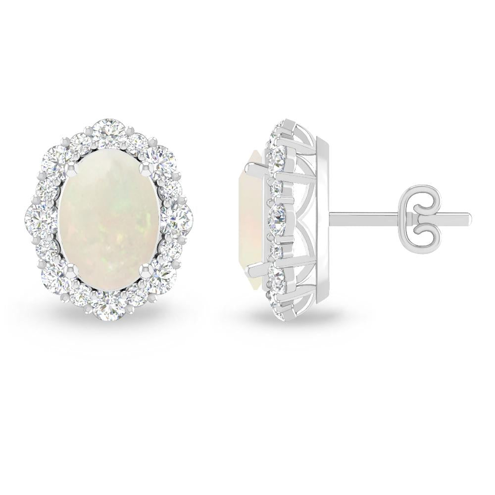 White Gold - Opal