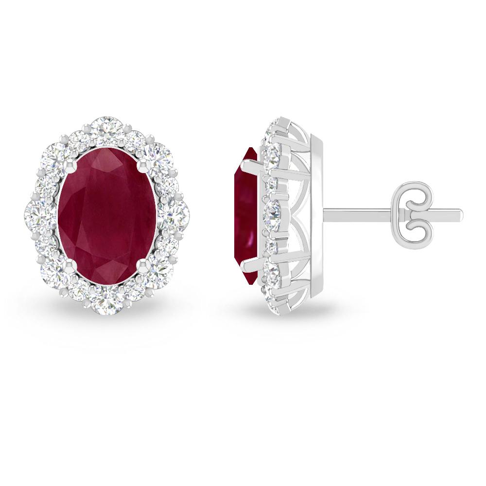 White Gold - Ruby