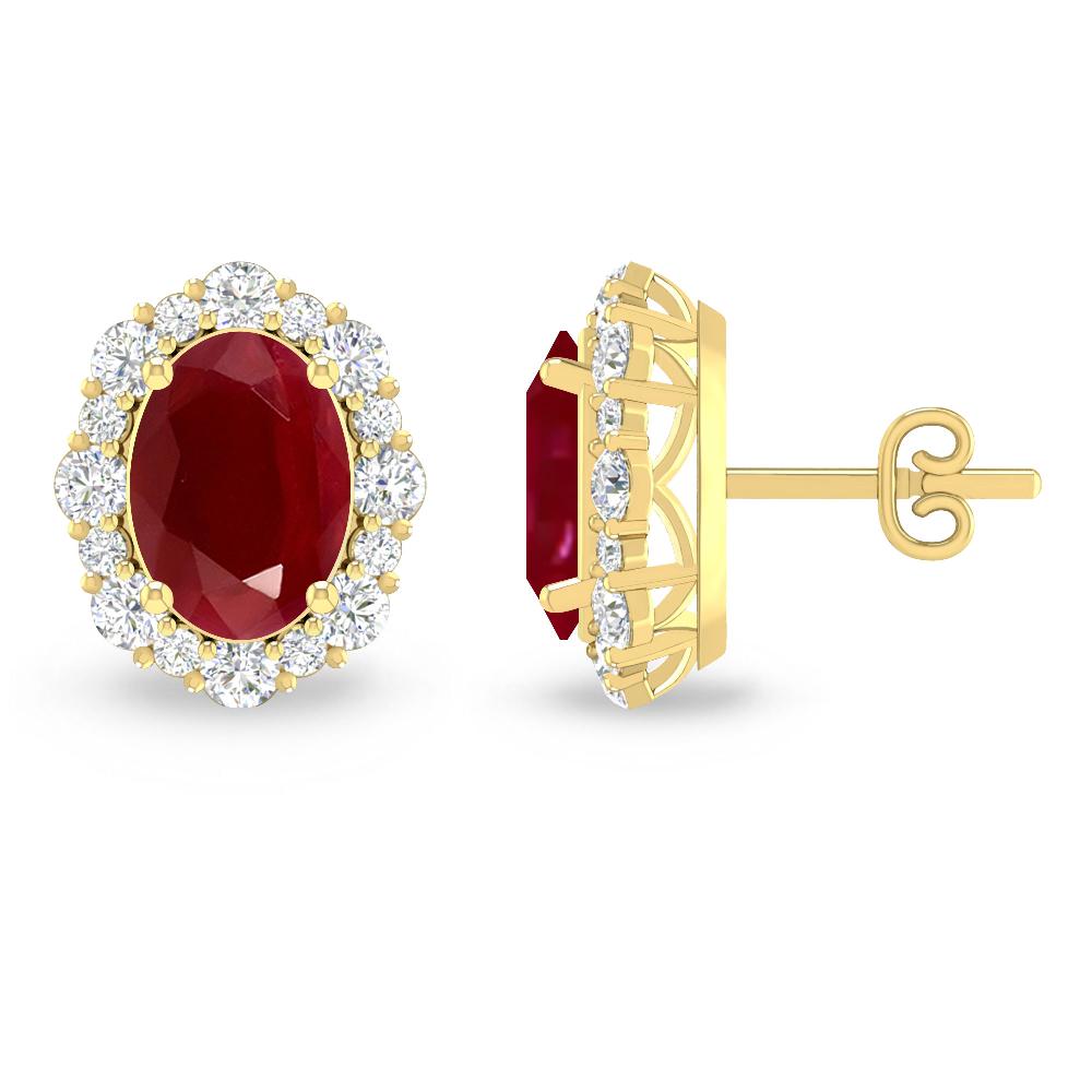 Yellow Gold - Ruby