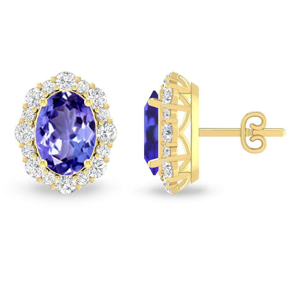 Yellow Gold - Tanzanite