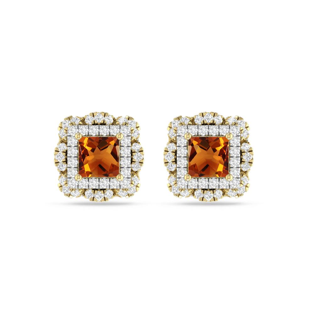 Yellow Gold/White Gold - Citrine