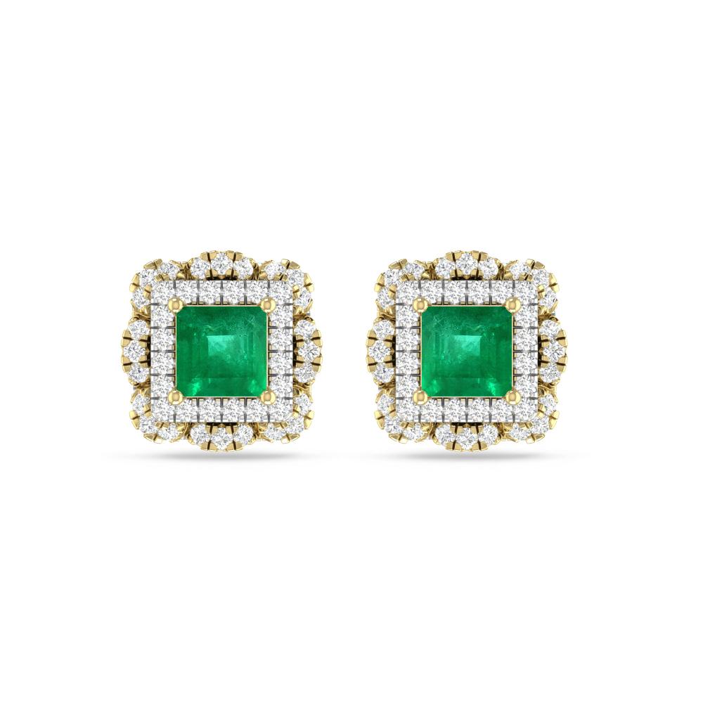Yellow Gold/White Gold - Emerald