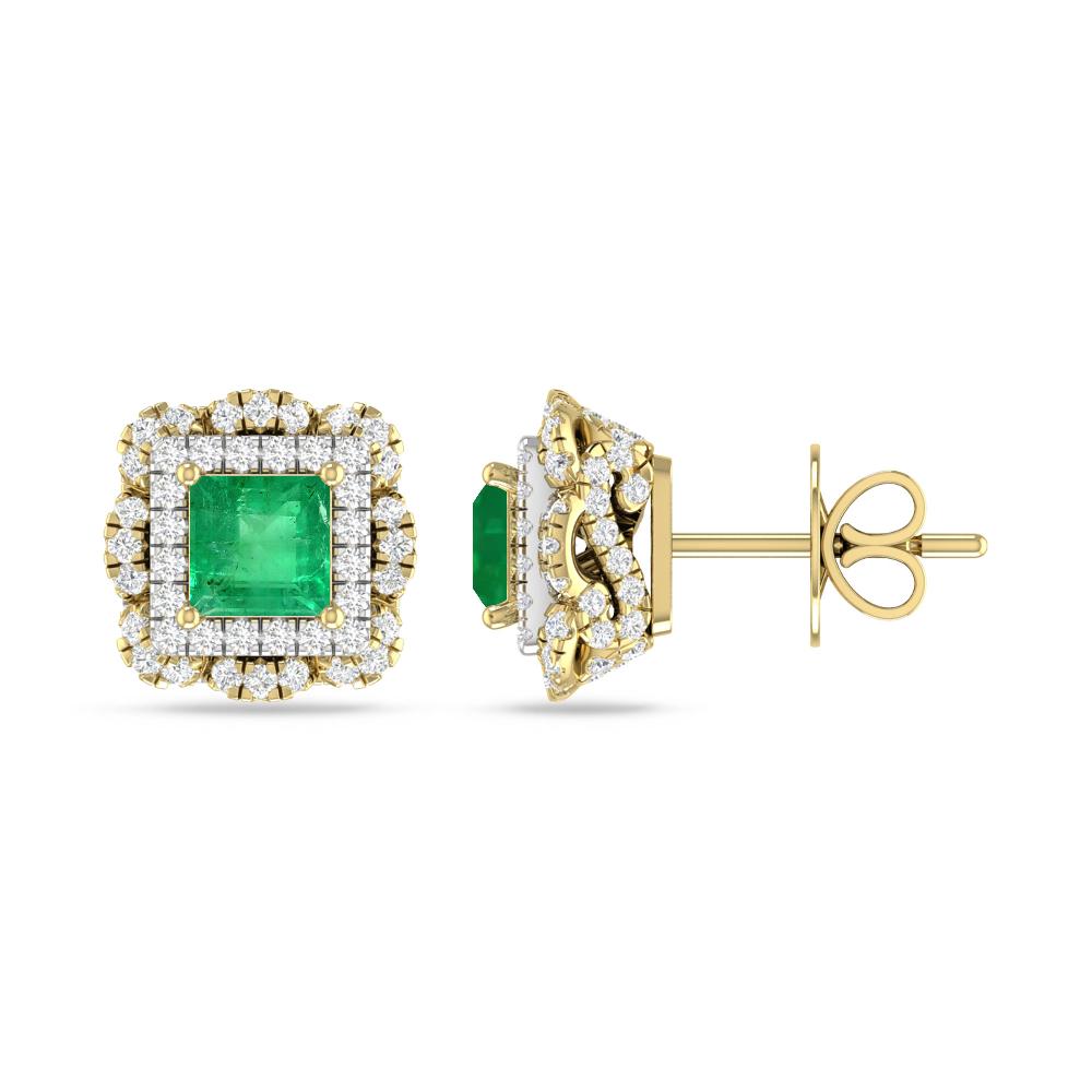 Yellow Gold/White Gold - Emerald
